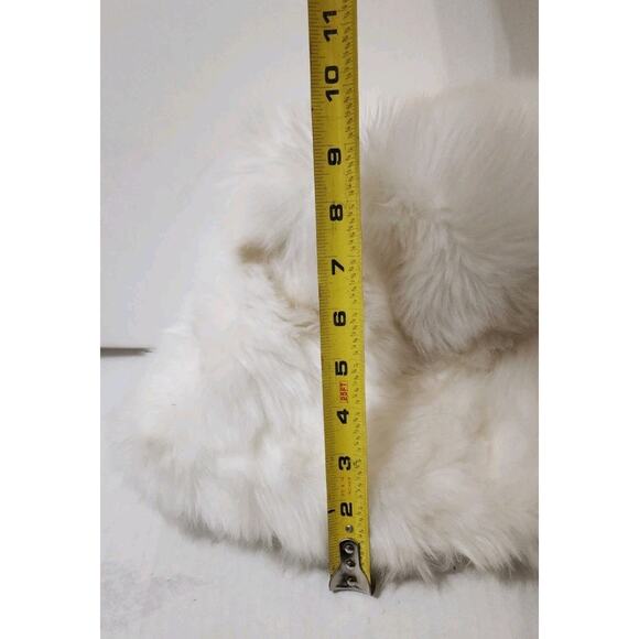OVERSIZED FLUFFY FAUX FUR BUCKET Hat Cossack Russian fur Luxe pillbox Hat Y2K